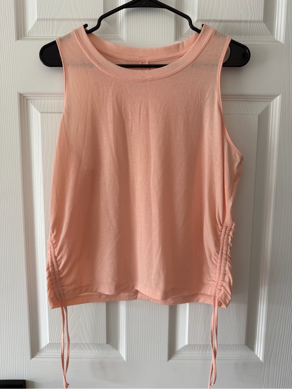 all in motion Peach Drawstring Sleeveless Tank Top